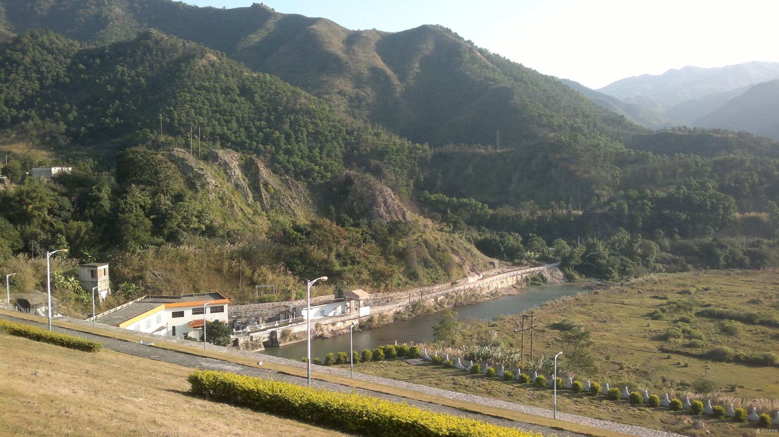 横江水库一景