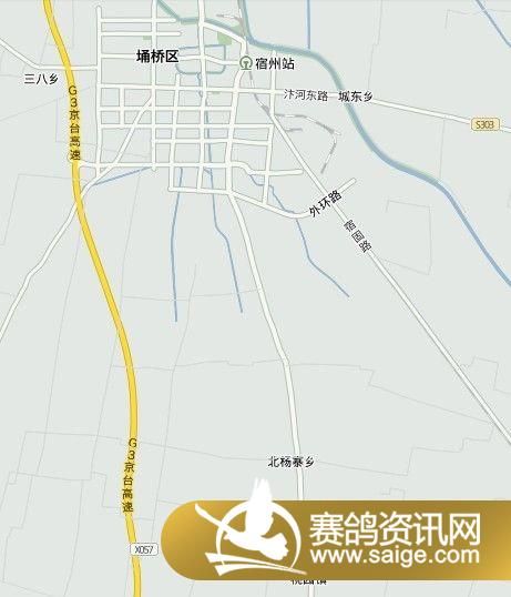 由宿州市火车站乘7路公交车(1元)至北杨寨派出所下车往东150米乡政府