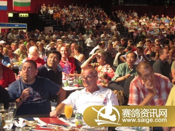 聚精会神观看比赛