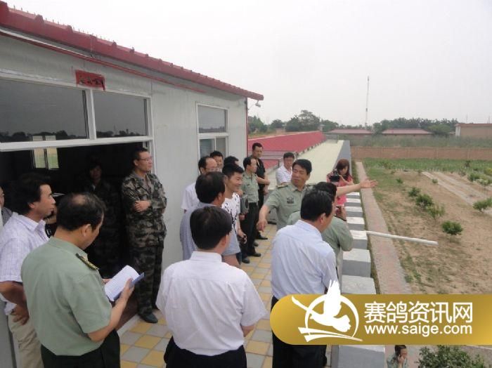 6月15日兰州军区领导及庆阳市领导前来检查指