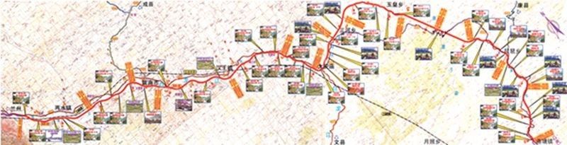 张承高速路线图; 福永高速路线图; 贺武罐高速公路通车