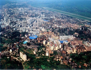 美丽的梁平县城